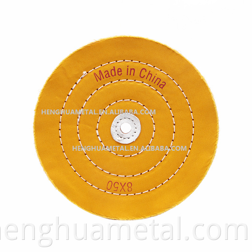 Henghua 2022 Бесплатный образец желтый ватный полировочный колесо